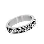 by BILLGREN Ring, braid, silver 5627 20 mm