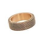 by BILLGREN Ring, pattern, guld 5626 18 mm