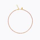 Caroline Svedbom Siri Halsband/ Light Rose (Guld)