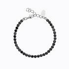 Caroline Svedbom Zara Armband / Jet (Rhodium)