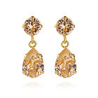 Caroline Svedbom Örhängen Mini Drop Light Peach (Guld)