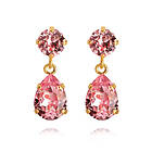 Caroline Svedbom Örhängen Mini Drop Light Rose (Guld)