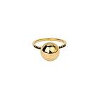 Emma Israelsson Globe Ball Stone Ring Gold Ring 16 mm ring128 16 mm