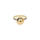 Emma Israelsson Globe Ball Stone Ring Gold Ring 16 mm ring128 18 mm