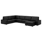 IKEA KIVIK Hörnsoffa 6-sits Djup schäslong: 163 cm
