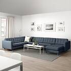IKEA LANDSKRONA Hörnsoffa 6-sits Djup: 89 cm