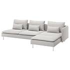 IKEA SÖDERHAMN 4-sitssoffa Bredd: 285 cm