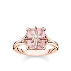 Thomas Sabo Ring Rosa Sten Med Stjärna TR2288-417-9