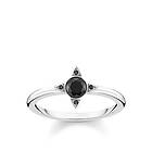 Thomas Sabo Ring Svarta Stenar Silver TR2268-643-11