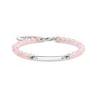 Thomas Sabo Armband rosa pärlor silver A2042-637-9