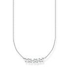 Thomas Sabo Halsband vita stenar silver - KE2095-051-14