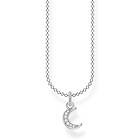 Thomas Sabo Halsband Måne Pavé Silver KE2050-051-14