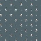 Sandberg Wallpaper Le Village Mimi Indigo blue S10269