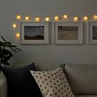 IKEA AKTERPORT LED ljusslinga med 12 ljus Sladdlängd: 1.5 m