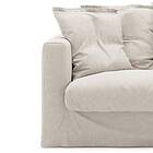 Decotique Le Grand Air Loveseat Klädsel Linne, Creamy White Linne