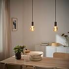 IKEA SUNNEBY / MOLNART Taklampa med ljuskälla 95 mm