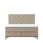 Englesson BEDS IMPRESSION KONTINENTAL HIGH FRAME Fast Almond 120x200cm