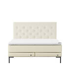 Englesson BEDS MASTER KONTINENTAL LOW FRAME Säng, Flexible Comfort Zones Pearl 210x200cm