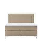 Englesson BEDS MASTER KONTINENTAL HIGH FRAME Säng, Flexible Comfort Zones Almond 160x210cm