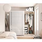 IKEA SVARTISDAL Skjutdörrpar 200x201 cm