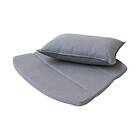 Cane-Line Breeze dynset loungefåtölj Natté Grey