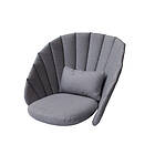 Cane-Line Peacock loungefåtöljdyna tyg natté grey
