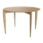 Fritz Hansen Foldable Tray Table o60 cm Oiled oak