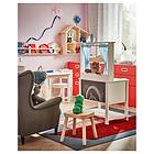 IKEA SPISIG Leksakskök med gardiner 55x37x98 cm