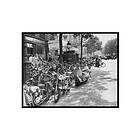 Zandvoort BIKES AND MOTORCYCLES Tavla utan passpartou 50 x 70 cm