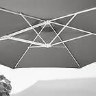 IKEA HÖGÖN Parasol, frihängande med fot 270 cm