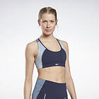 Reebok Lux Racer Padded Colorblock Sports Bra