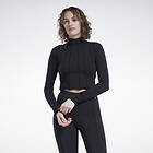 Reebok Classics Lettuce Edge Seam Long Sleeve T-Shirt (Dam)