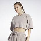 Reebok Classics Natural Dye Towel Terry Crop T-Shirt (Dam)