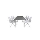 Venture Home Albany Förlängningsbar Matgrupp 152cm 6 Alina Chairs Grey/V GR21672