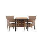 Diego Matgrupp 70 cm 2 st Malina Karmstolar Brun GR23405