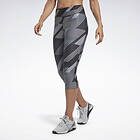 Reebok Workout Ready Printed Capri Tights (Dam)