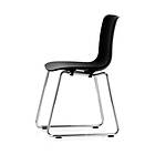 Vitra HAL RE sledge kontorsstol Deep black-chrome