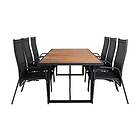Venture Home Khung Matgrupp 200cm 6 Copacabana Reclinerstolar Vit GR21489