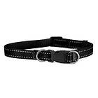 Dogman Justerbart Halsband Jet Svart mm cm