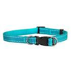 Dogman Justerbart Halsband Bluebird Turkos 10 mm, 22-35 cm