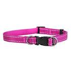 Dogman Justerbart Halsband Phlox Rosa 10 mm, 22-35 cm