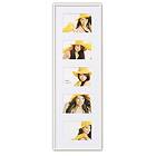 BGA Fotobutikk New Lifestyle Collageram Vit - 5 Bilder (10x15 cm)