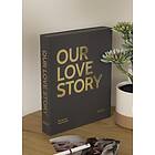 BGA Fotobutikk KAILA OUR LOVE STORY Black - Coffee Table Photo Album (60 Svarta Sidor)