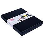 BGA Fotobutikk Mini Album Svart - 13,5x18,5 cm (12 Svarta sidor / 6 blad)