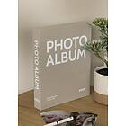 BGA Fotobutikk KAILA PHOTO ALBUM Grey - Coffee Table Photo Album (60 Svarta Sidor / 30 Blad)