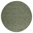 KM Carpets Torekov Ullmatta Rund Grön 240