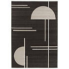 KM Carpets Florence Modern Matta Svart 160x230