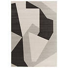 KM Carpets Florence Abstrakt Matta Natur/Svart 160x230