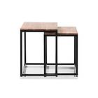 Sakura Sofabord 50 cm Ek/Svart 58892AS9