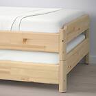IKEA UTÅKER Stapelbar säng med 2 madrasser 80x200 cm